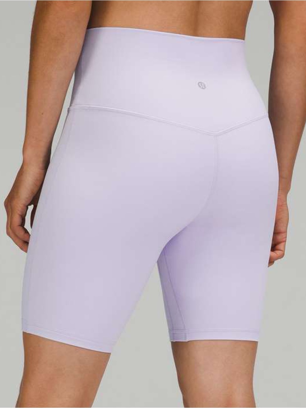 Lululemon Align High-Rise Short Sz 4/8" In Pastel Blue